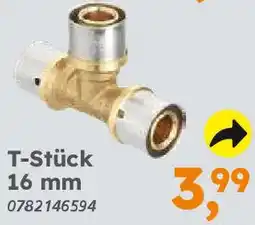 Globus Baumarkt Alu-Verbund zum Pressen T-Stück 16 mm Angebot
