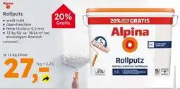 Globus Baumarkt Alpina Rollputz Angebot