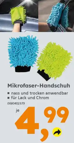 Globus Baumarkt Mikrofaser-Handschuh Angebot