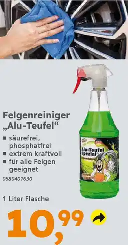 Globus Baumarkt Felgenreiniger „Alu-Teufel❝ Angebot