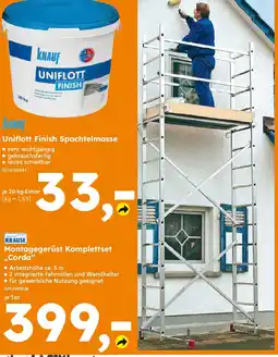 Globus Baumarkt KRAUSE Montagegerüst Komplettset ,,Corda" Angebot