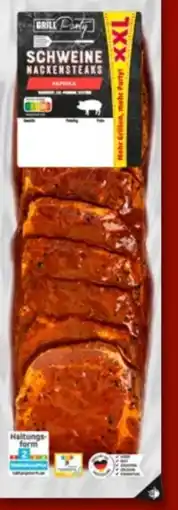 PENNY Grill Party Schweine-Nackensteaks Angebot