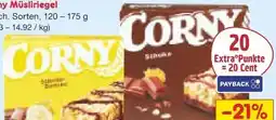Netto Marken-Discount Schwartau Corny Müsliriegel Schoko-Banane Angebot