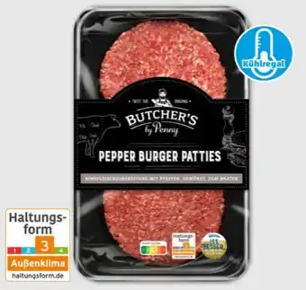 PENNY Butcher's by Penny Beef Burger Patties Angebot