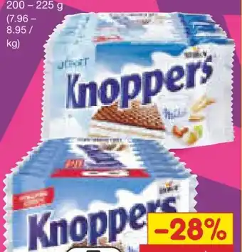 Netto Marken-Discount Storck Knoppers Angebot