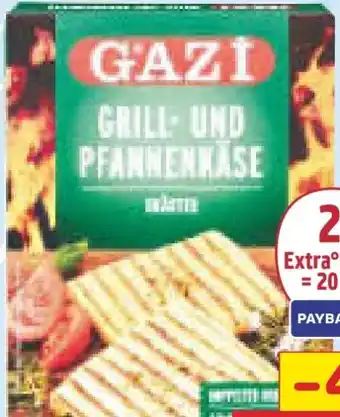 Netto Marken-Discount Gazi Grill- und Pfannenkäse Natur Angebot