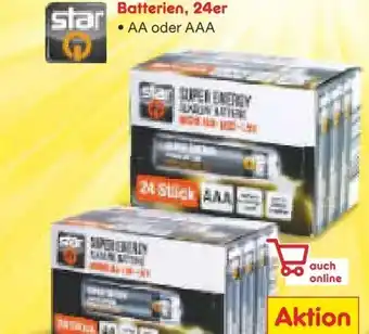 Netto Marken-Discount Star-Q Batterien 24er AA Angebot