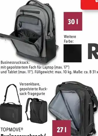 Lidl Business-Rucksack Angebot