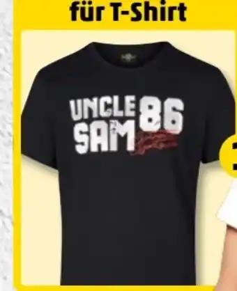 PENNY Uncle Sam Herren Sweat T-Shirt Angebot