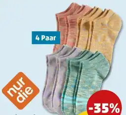 PENNY True Style Damen Sneakersocken Colour Dream 4 Paar Angebot