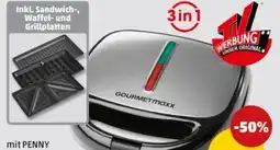 PENNY Gourmetmaxx Sandwichmaker Vario Angebot