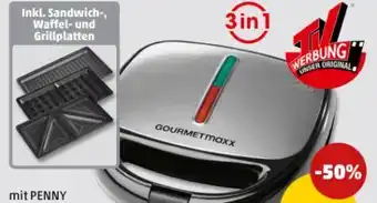 PENNY Gourmetmaxx Sandwichmaker Vario Angebot