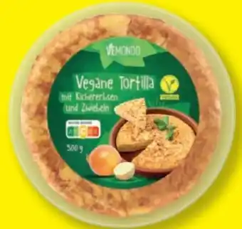 Lidl Vemondo Vegane Tortilla Mit Kichererbsen und Zwiebeln Angebot