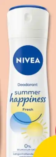 PENNY Nivea Deospray Summer Happiness Fresh Angebot