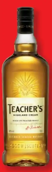 Lidl Teacher's Highland Cream Blended Scotch Whisky Angebot