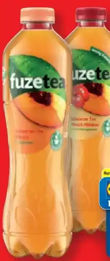 Lidl Fuze Tea Ice Pfirisch Angebot