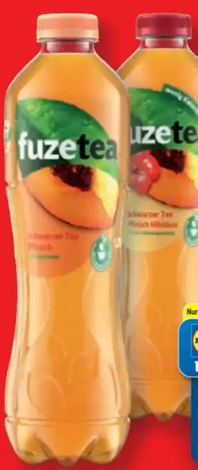 Lidl Fuze Tea Ice Pfirisch Angebot
