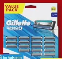 Lidl Gillette Mach3 Sport Systemklingen Angebot