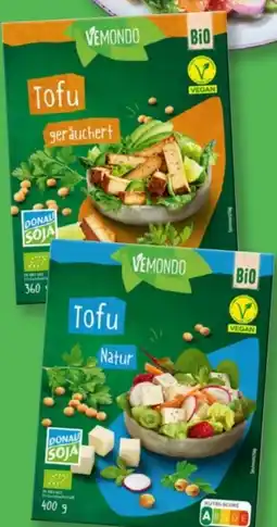 Lidl Vemondo Bio Tofu Natur vegan Angebot