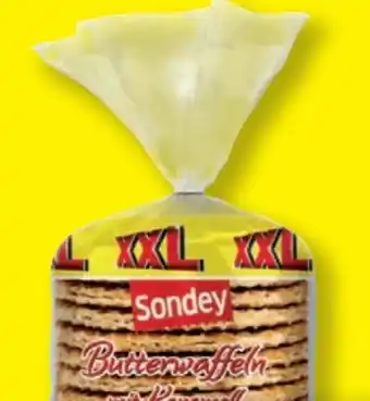 Lidl Sondey Butterwaffeln Karamell XXL Angebot