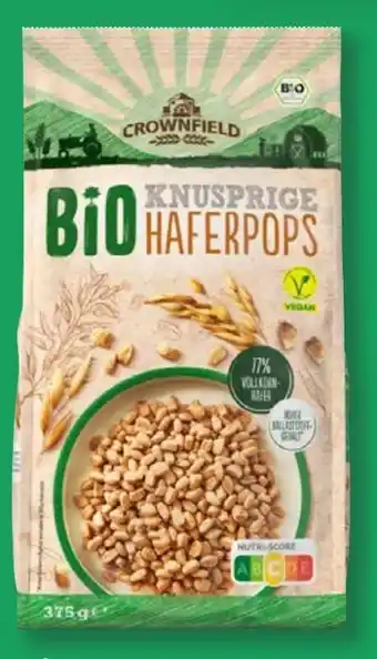 Lidl Crownfield Bio Knusprige Haferpops Angebot
