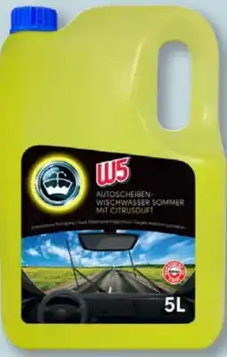 Lidl W5 Autoscheibenwischwasser Sommer Angebot