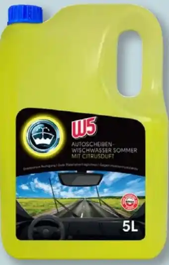 Lidl W5 Autoscheibenwischwasser Sommer Angebot
