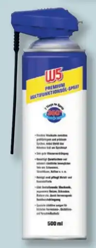 Lidl W5 Premium Multifunktionsöl-­Spray Angebot