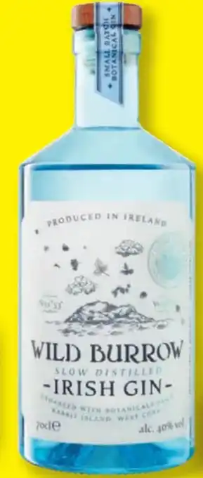 Lidl Wild Burrow Slow Distilled Irish Gin Angebot