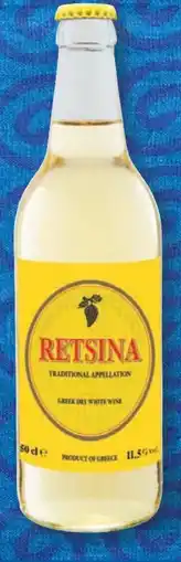 Lidl Retsina Weißwein Angebot