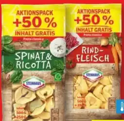 Lidl Steinhaus Spinat-Ricotta-Tortelloni Angebot