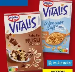 Lidl Dr. Oetker Vitalis Schoko Müsli Angebot