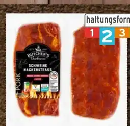 nahkauf Butcher’s Barbecue Schweine-Nackensteaks Angebot