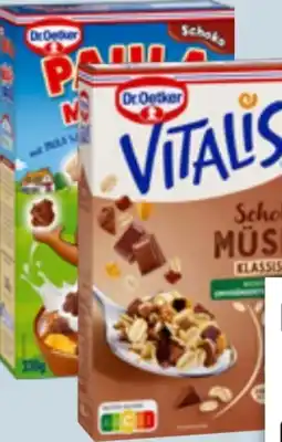 Edeka Xpress Dr. Oetker Vitalis Müsli Angebot