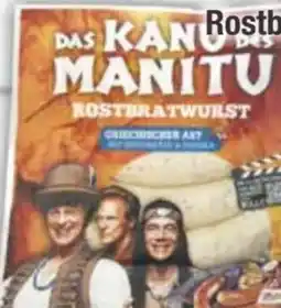 E-Center Das Kanu des Manitu Rostbratwurst Angebot