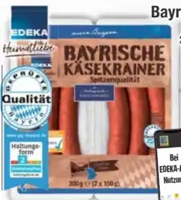 E-Center Edeka Heimatliebe Käsekrainer Angebot