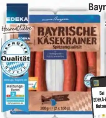 E-Center Edeka Heimatliebe Käsekrainer Angebot