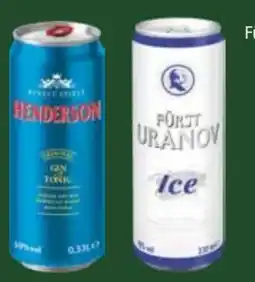 E-Center Fürst Uranov Mixgetränk Ice Angebot