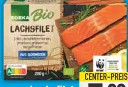 E-Center Edeka Bio Lachsfilet Angebot