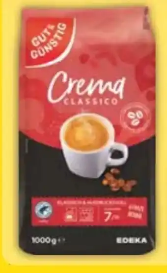 E-Center Gut & Günstig Caffè Crema Angebot