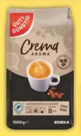 E-Center Gut & Günstig Caffè Crema Aroma Angebot