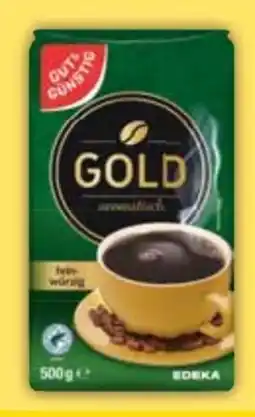 E-Center Gut & Günstig Röstkaffee Gold Angebot