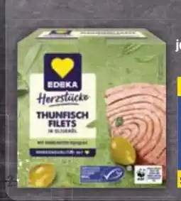 E-Center Edeka Herzstücke Thunfisch Filets Angebot
