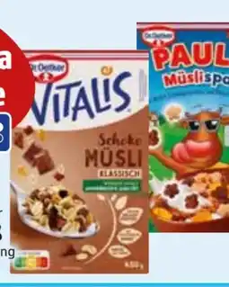 Edeka Dr. Oetker Vitalis Schoko Müsli Angebot