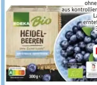 Edeka Edeka Bio Bio-Heidelbeeren Tiefgefroren Angebot