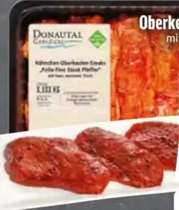Edeka Donautal Hähnchen-Oberkeulen-Steaks Angebot