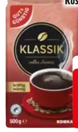 Edeka Gut & Günstig Röstkaffee Klassik Angebot