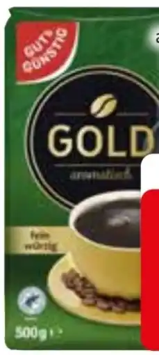 Edeka Gut & Günstig Röstkaffee Gold Angebot