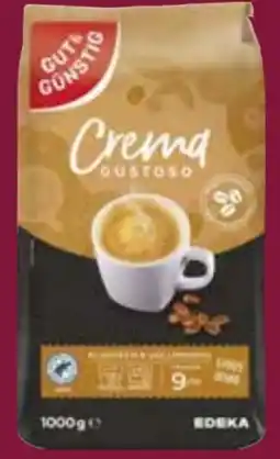 Edeka Gut & Günstig Caffè Crema Gustoso Angebot