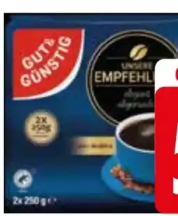 Edeka Gut & Günstig Unsere Empfehlung Röstkaffee Angebot